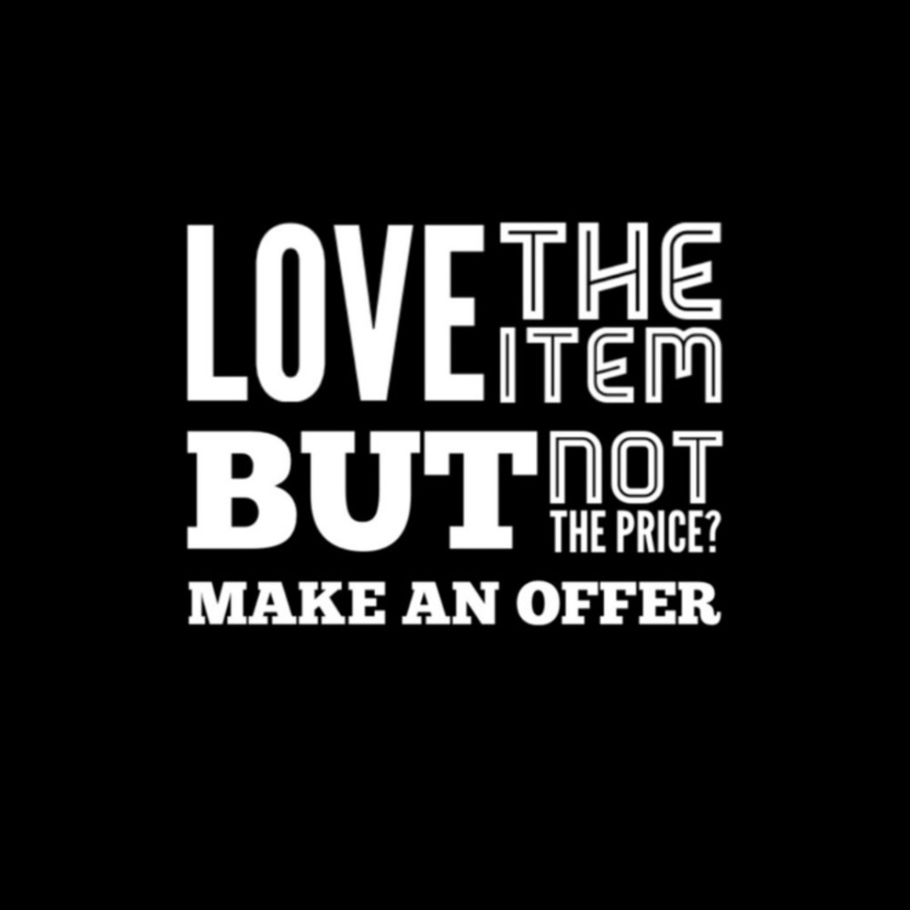 Send me your offer!!!! Let’s make a deal!!!